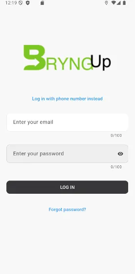 Bryngup Driver — screen 2